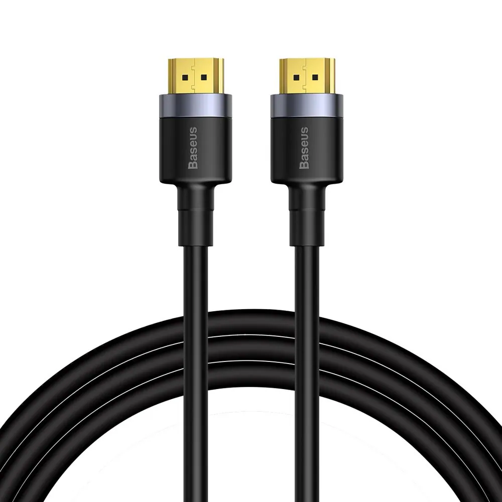 Baseus Cafule HDMI / HDMI 2.0 4K 60 Hz 3D 18 Gbps-kabel 3 m - svart