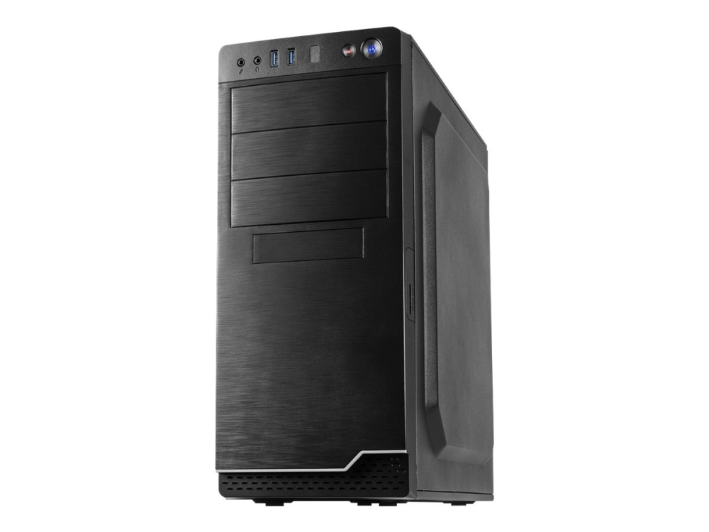 Inter-Tech IT-5916 - Chassi - Tower - Svart