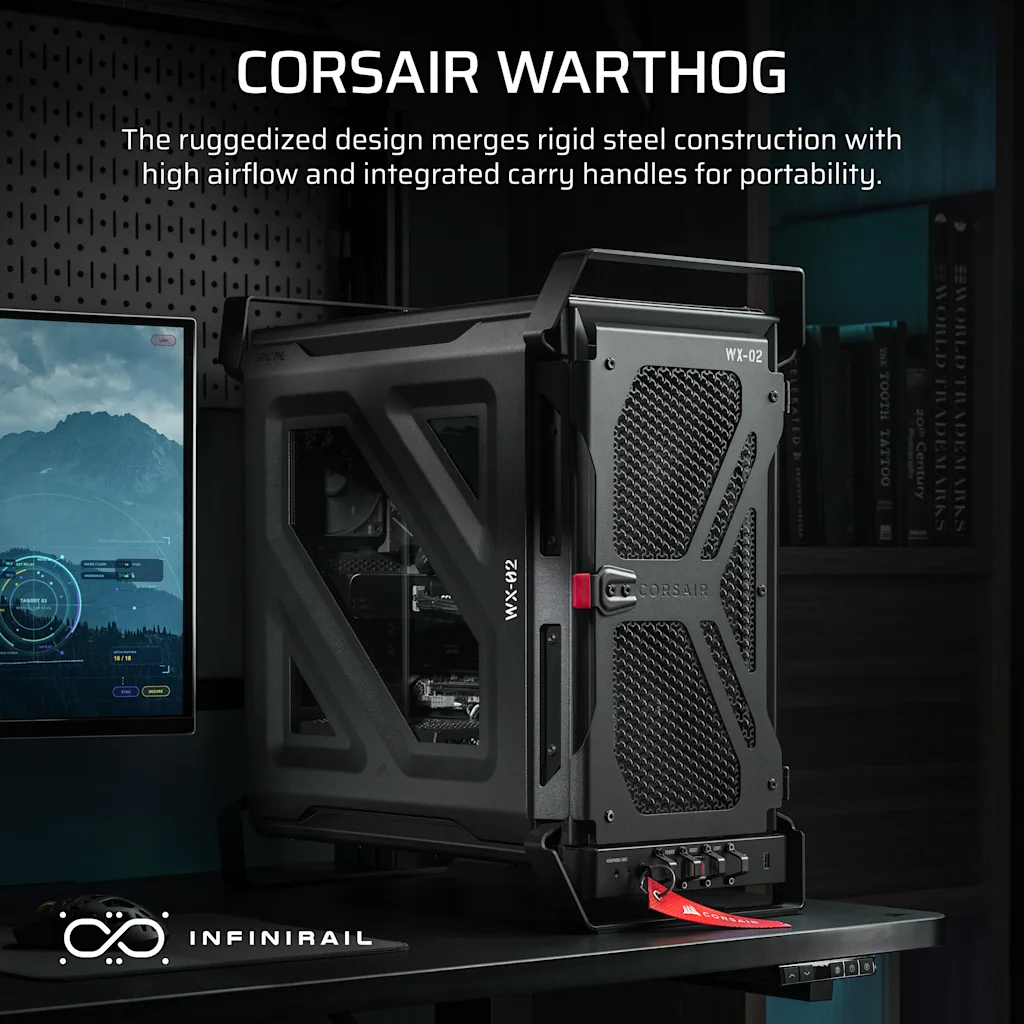 Corsair Warthog Svart, bild 2