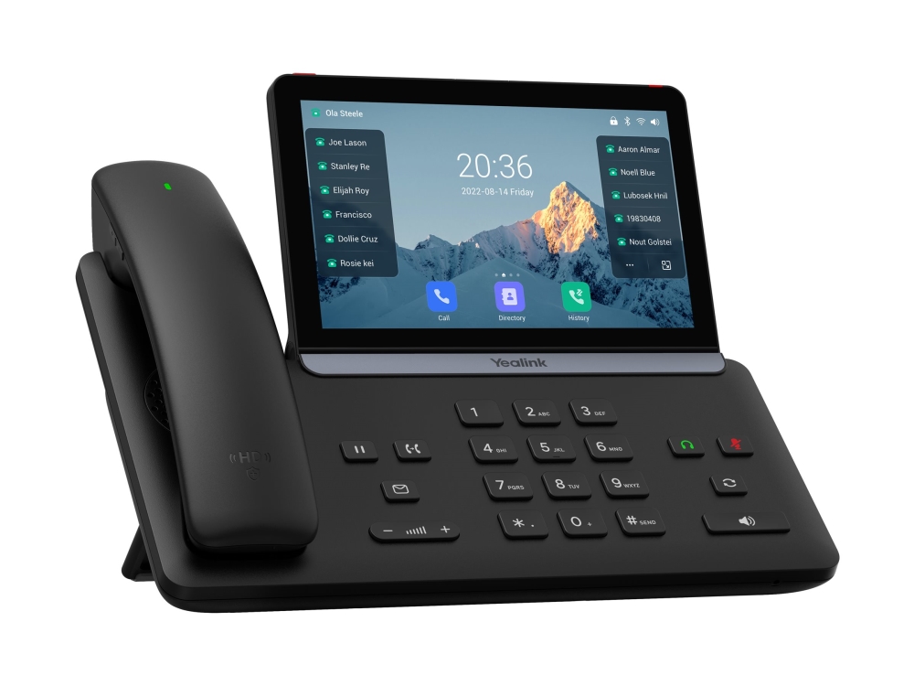 Yealink SIP-T88W Pro IP-telefon 7 pekskärm Android 13 Wi-Fi 6