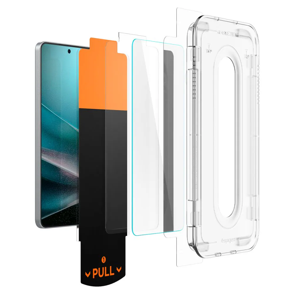 Spigen Glas.TR "Ez Fit" Pro härdat glas för Samsung Galaxy S25 Edge, bild 2