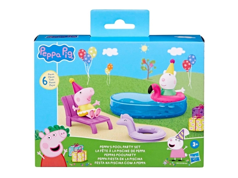 Peppa Pig Moments lekset med figurer, 5 delar, från 3 år, assorterat