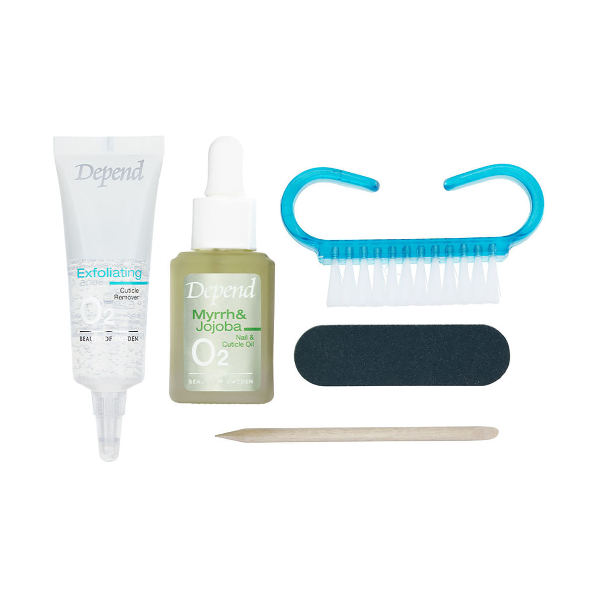 Depend 2 Step Action Nail Care Kit