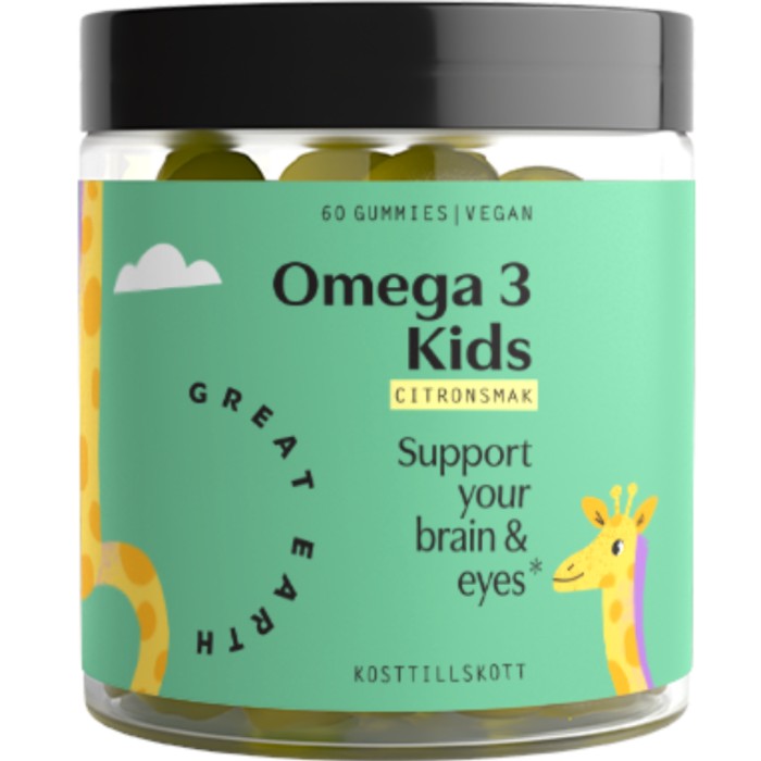 Great Earth Omega 3 Kids 60 st