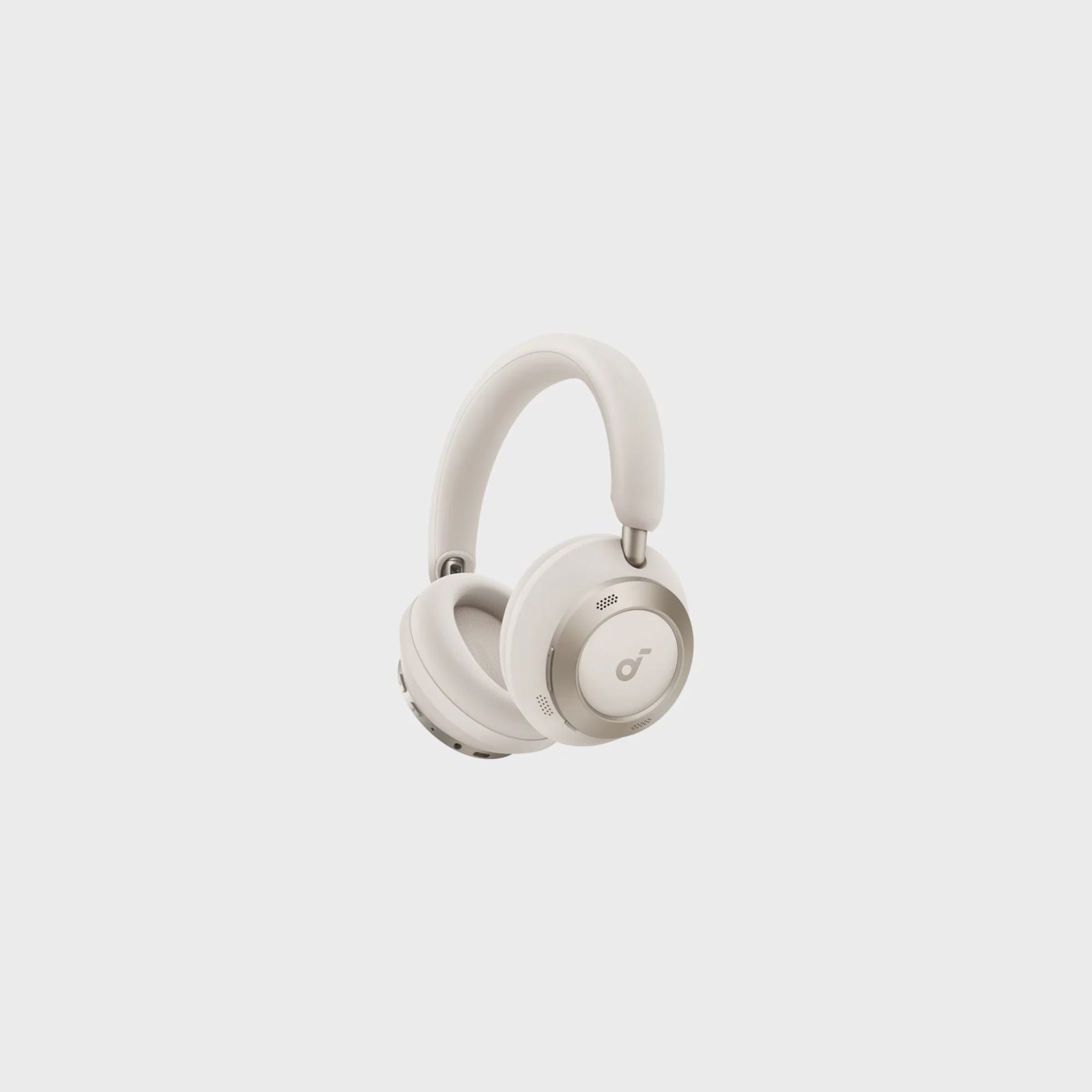 Soundcore Space One Pro trådlösa around-ear hörlurar (vita)