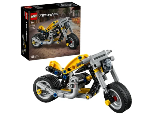 LEGO Technic Gul motorcykel 42225, bild 2