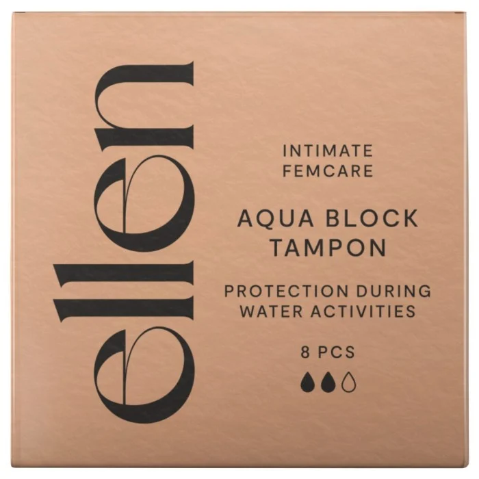 Ellen Aqua Block Tampon 8 pcs