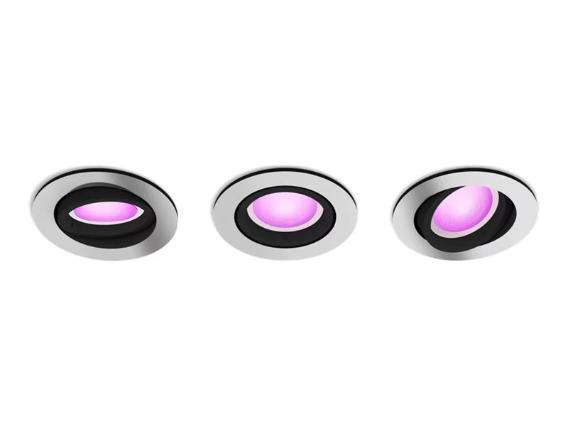 Philips Hue Centura infälld rund spotlight 3x4,2W GU10 (aluminium), bild 4