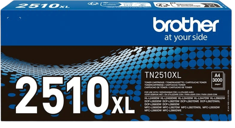 Brother TN2510XL HL-L2400, svart toner 3k