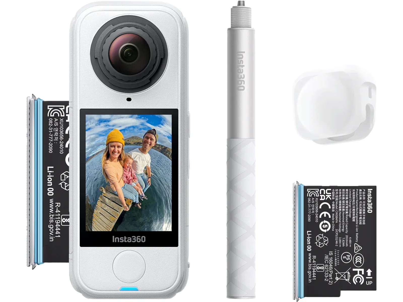 Insta360 X4 Air Starter Bundle 360 -actionkamera, vit, bild 4