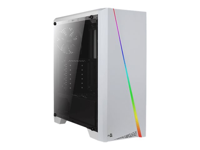 Aerocool Cylon White, ATX, ARGB - Vit, bild 3