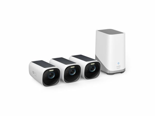 Eufy eufyCam 3 Övervakningssystem med solpanel 3-pack, bild 4