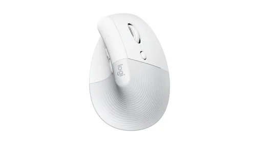 Logitech Lift Vertical trådlös mus (vit), bild 4