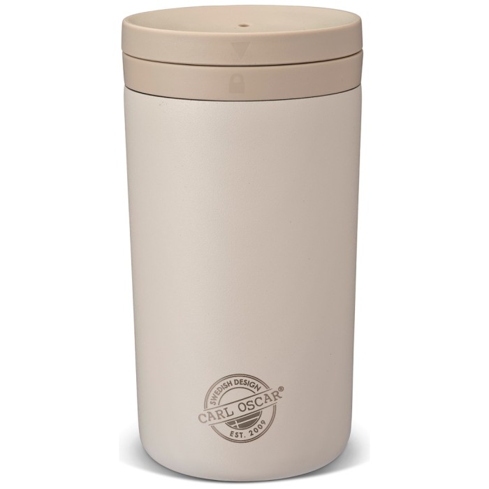 Carl Oscar Twist n´ Sip TEMP Cup, Greige