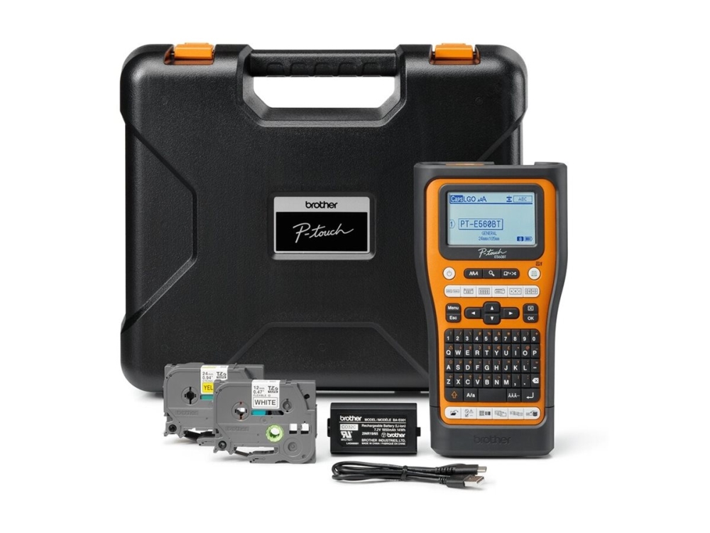 Brother PT-E560BTVP Pro, 24mm bredd, USB/Bluetooth