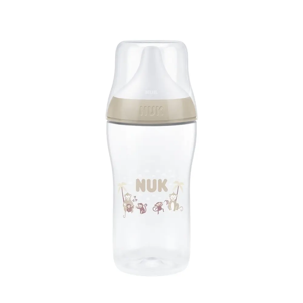 NUK Perfekt Match Nappflaska 260 ml Monkey, 1 st, bild 2
