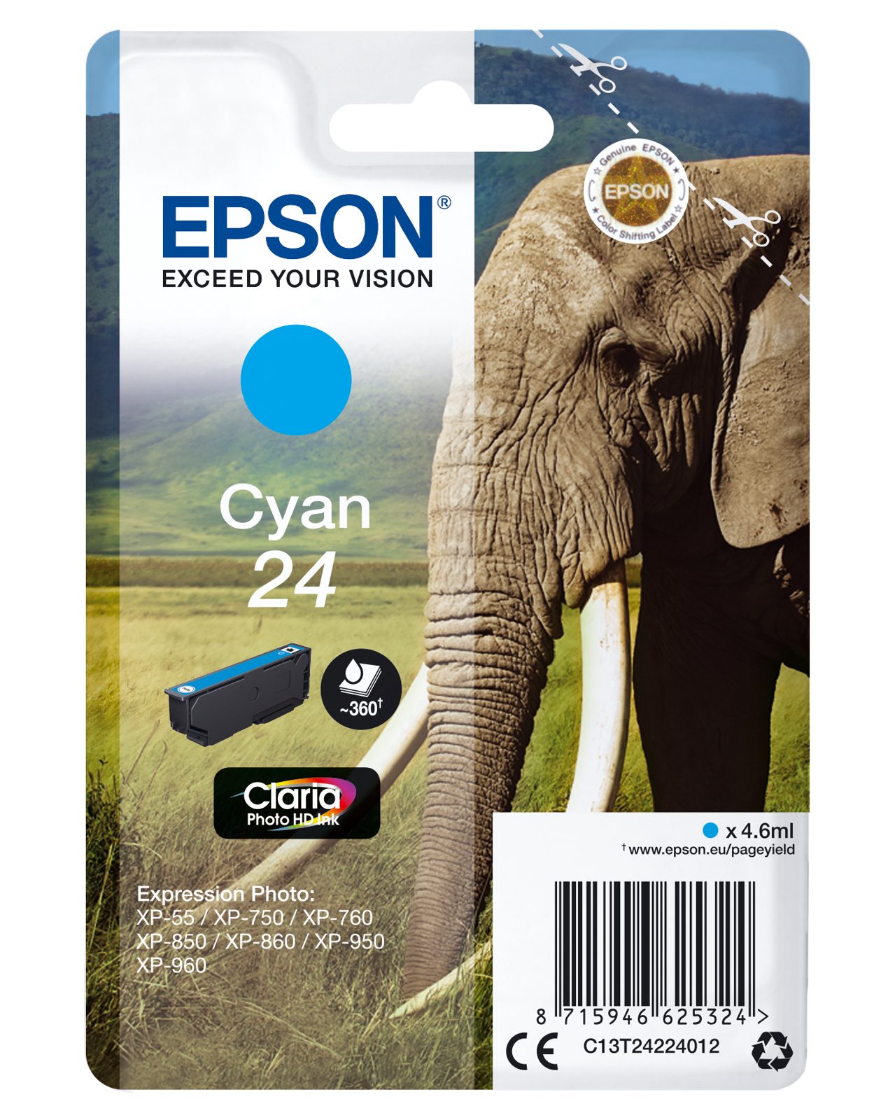 Epson 24 Cyan, 360 sidor, bild 3