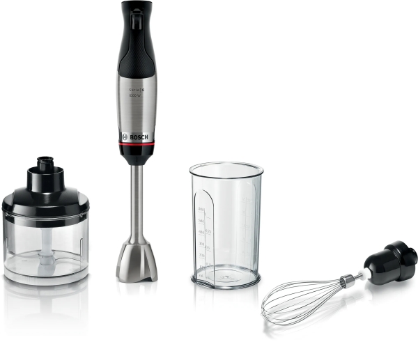 Bosch Serie 6 MSM6M621, Stavmixer, 0,5 l, 1,4 m, 1000 W, Svart, Rostfritt stål