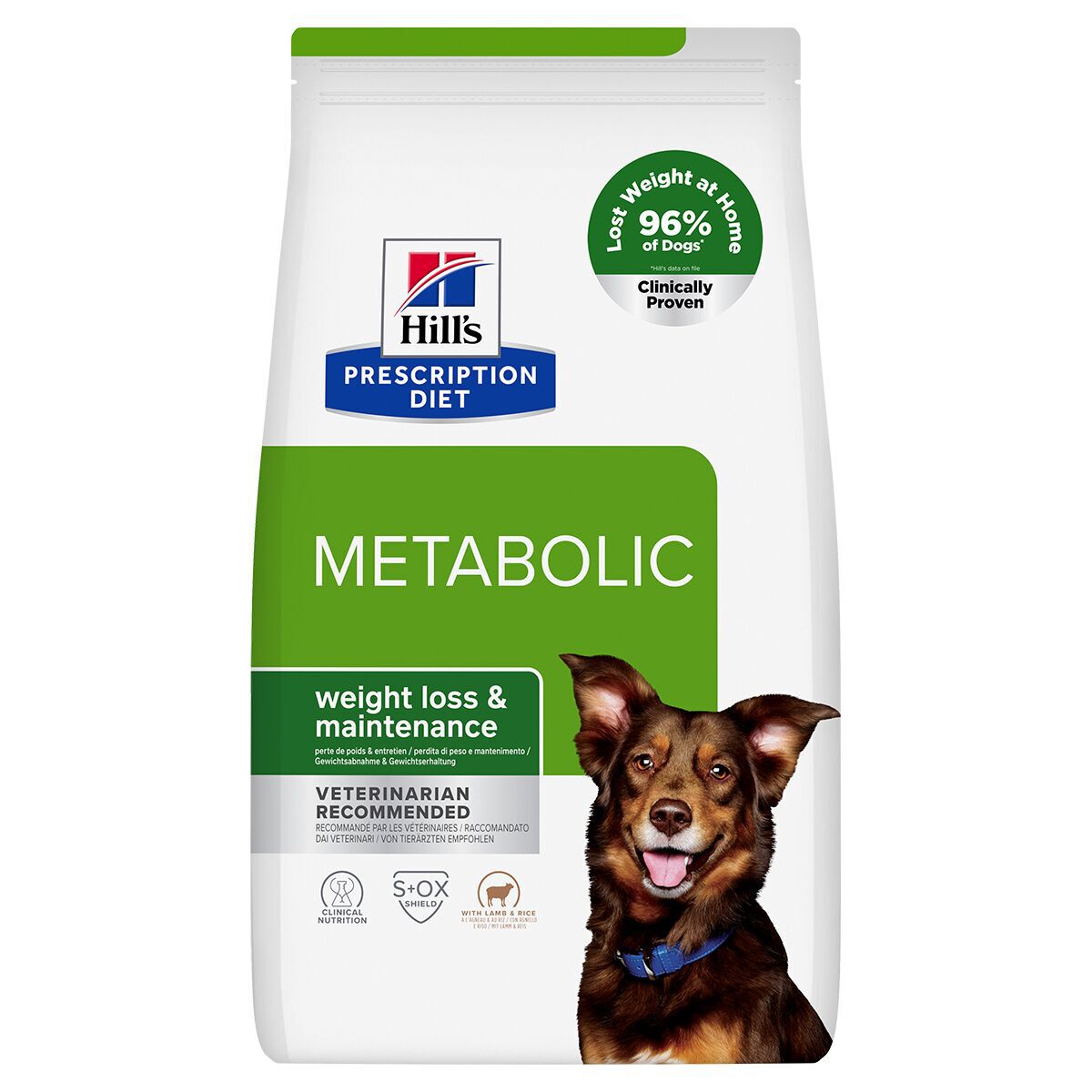 Hill's Prescription Diet Canine Metabolic Weight Loss & Maintenace Lamb & Rice 1,5 kg