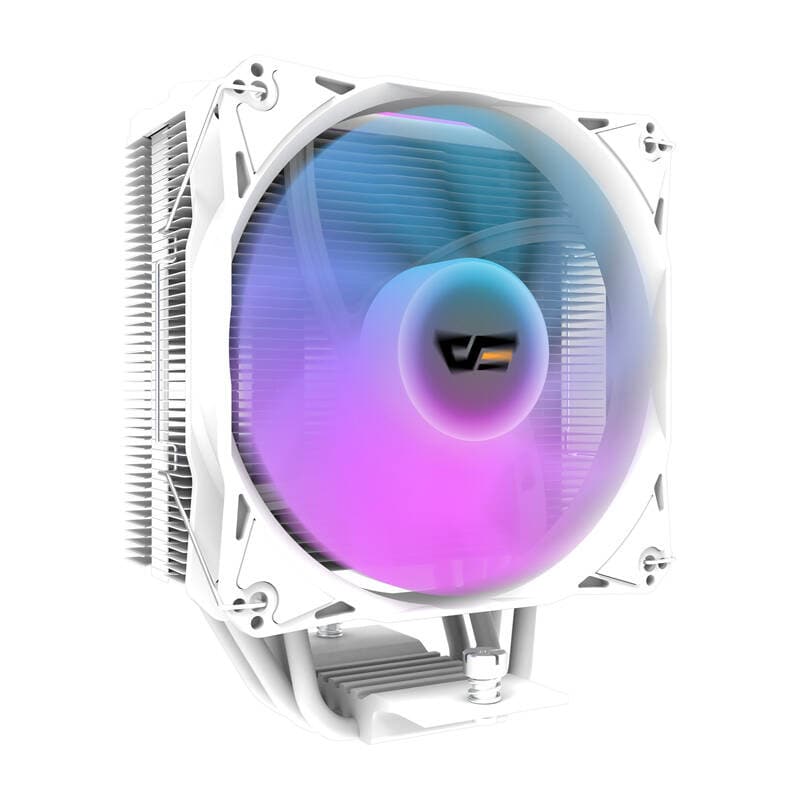 Darkflash Computer Radiator Z4 PRO MIST WHITE - CPU Luftkylare, bild 2