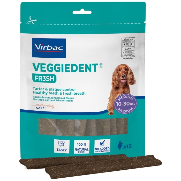 Virbac VeggieDent Fresh M 15 st