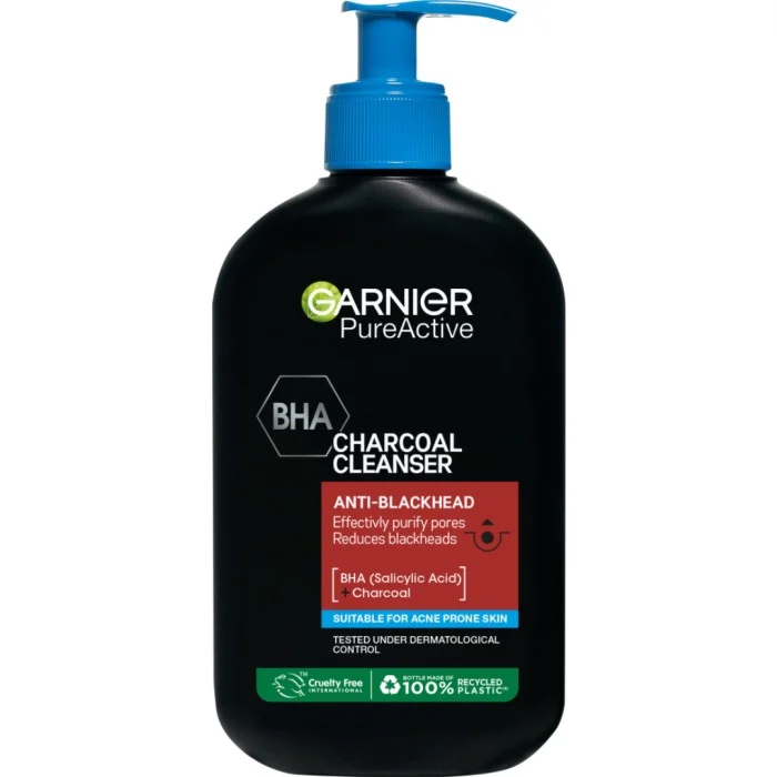 Garnier SkinActive PureActive Charcoal Cleanser 250 ml