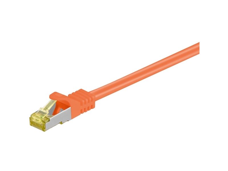 Goobay 91606, 2 m, Cat7, S/FTP (S-STP), RJ-45, RJ-45, Orange