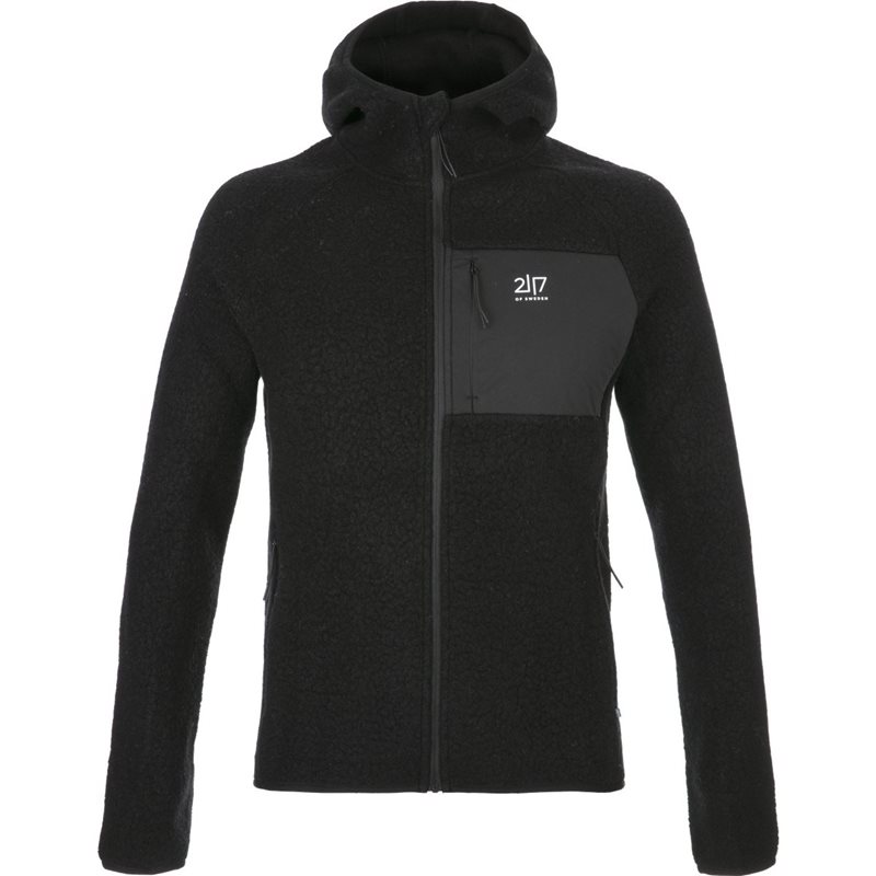 2117 of Sweden Skord Pile Hoodie H Black - S