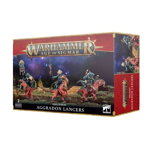 Warhammer Age of Sigmar Seraphon - Aggradon Lancers