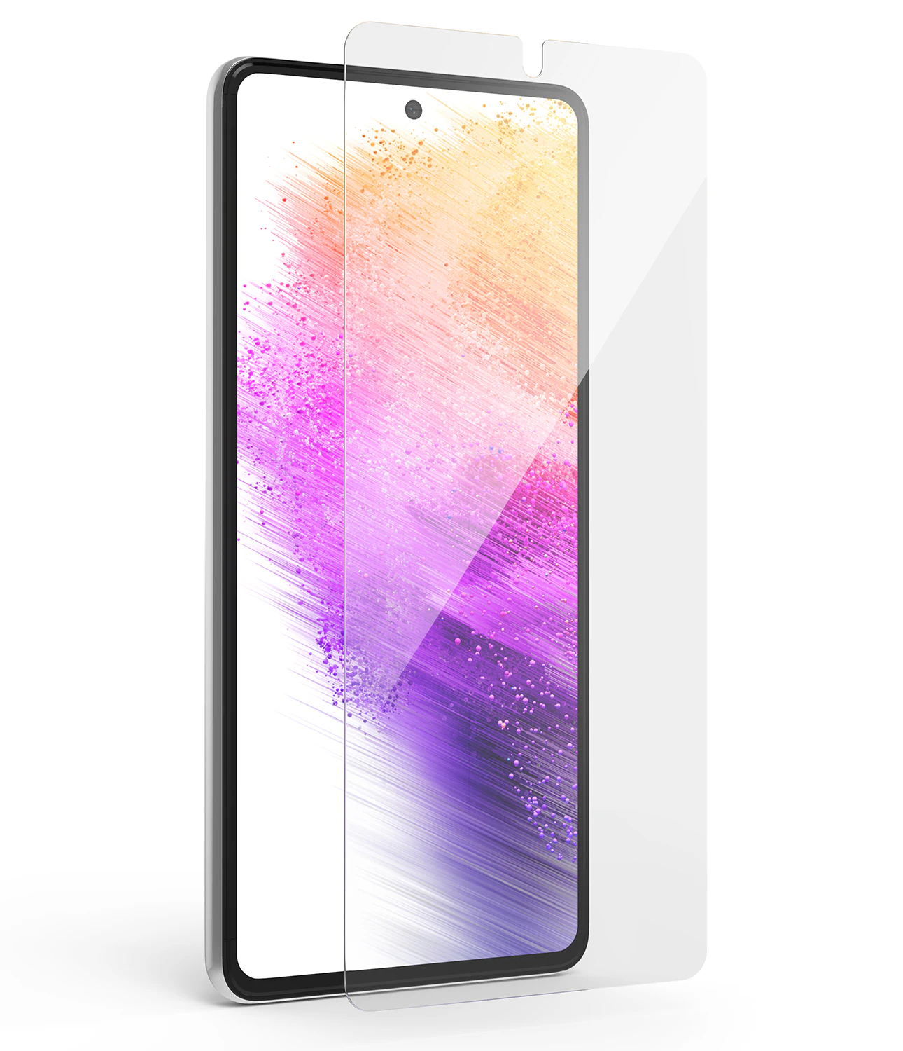 Ringke Osynligt Defender ID Glass 2.5D 0.33mm skärmskydd för Samsung Galaxy A73 5G, bild 2