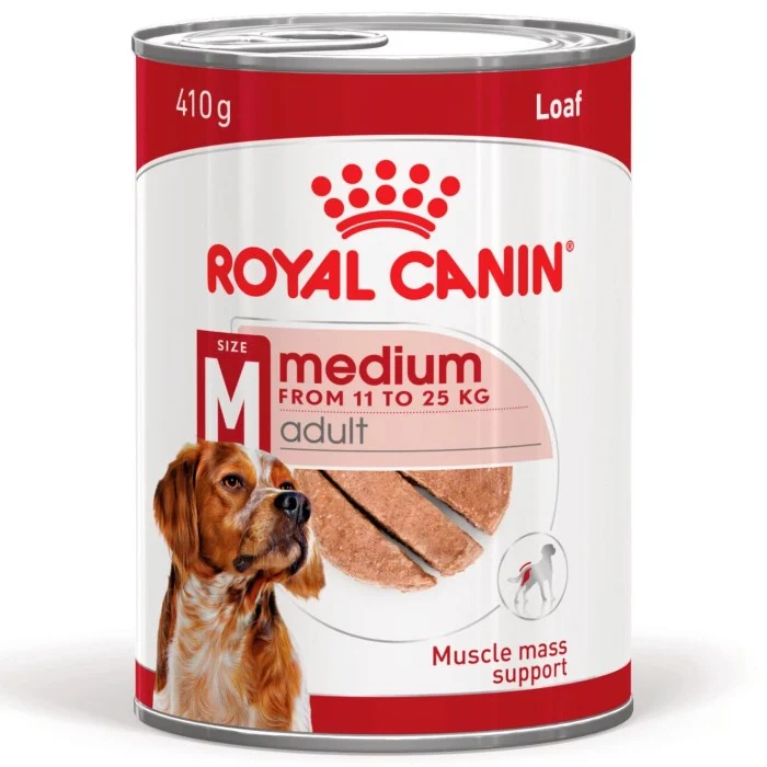 Royal Canin Medium Adult Loaf Våtfoder för hund 410 g