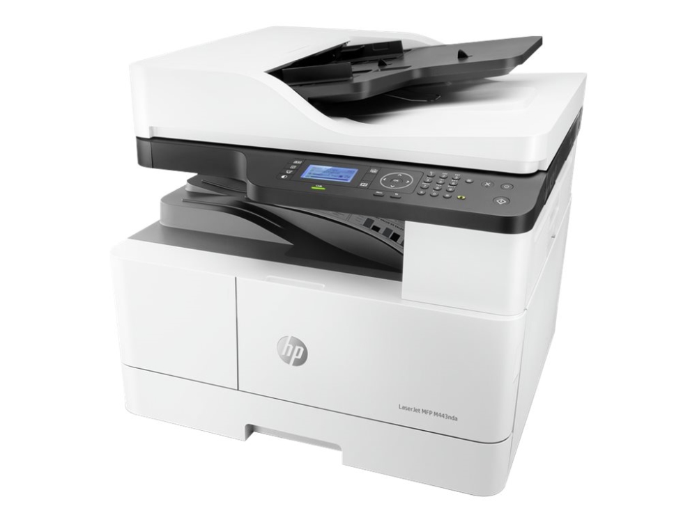 HP LaserJet MFP M443nda A3 svartvit laserskrivare, skanna/kopiera, duplex