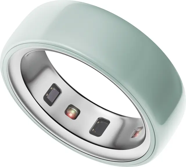 Oura Ring 4 Ceramic smart ring storlek 6 (Tide)