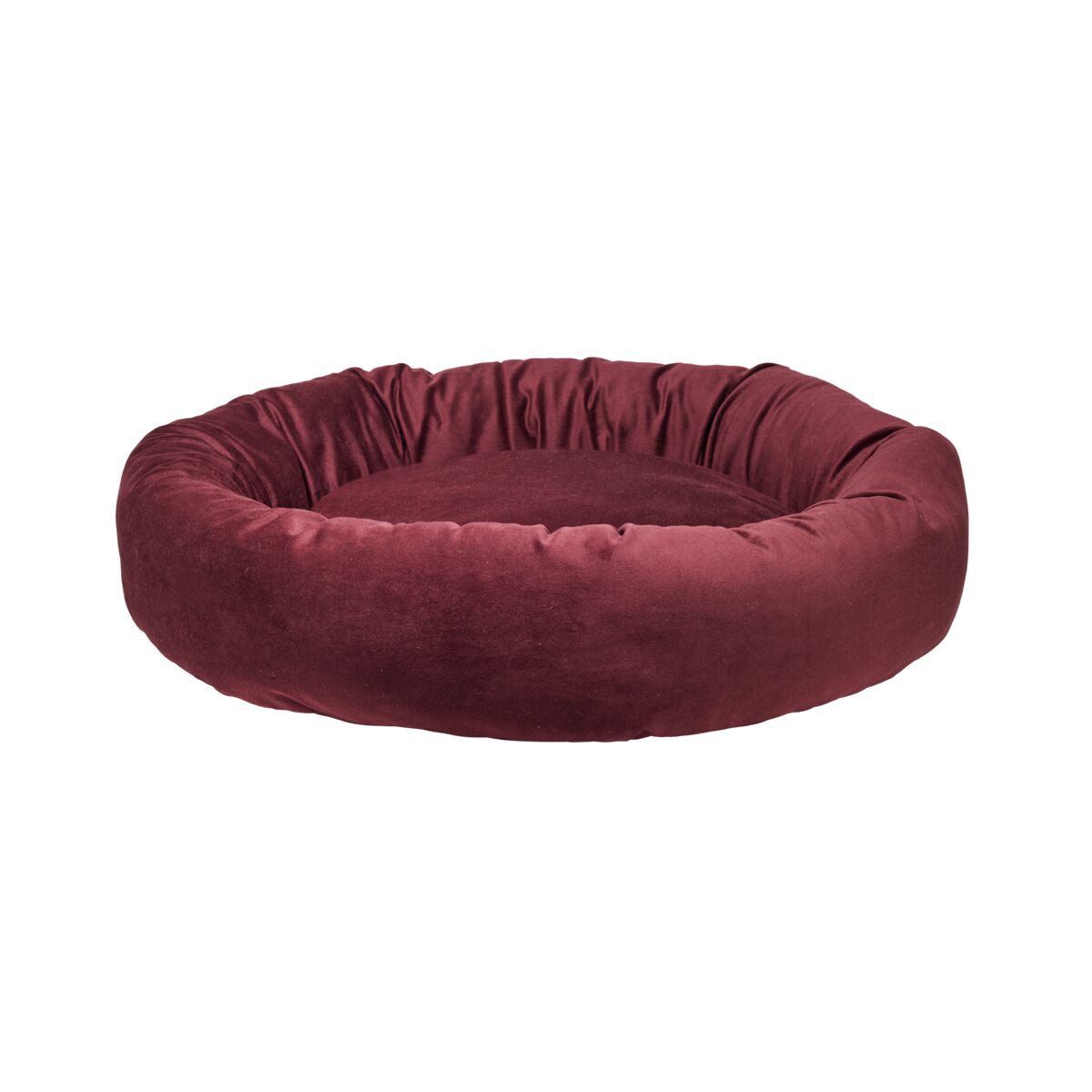 Little&Bigger Sleepy Donut Hundbädd/Kattbädd Röd 50 cm