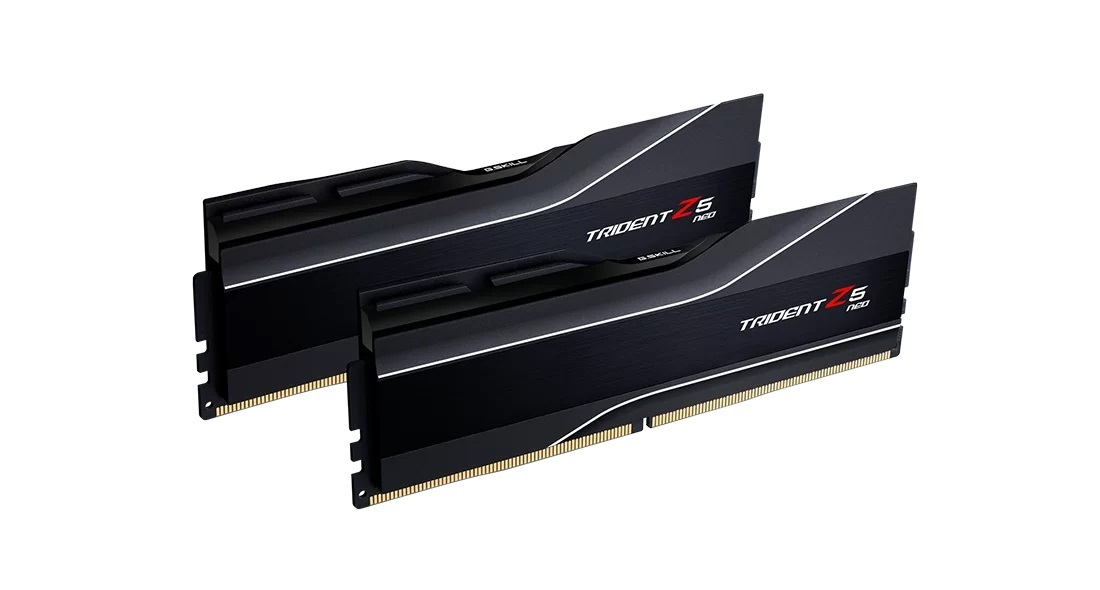 32 GB (2x16GB) DDR5-6000 G.Skill Trident Z5 Neo CL36, AMD EXPO - Svart, bild 2