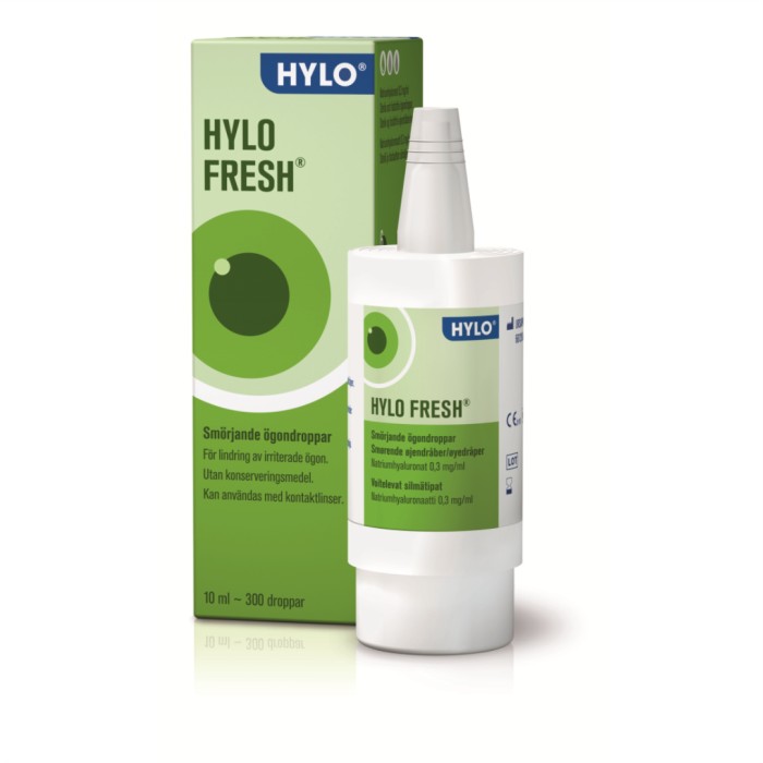 Hylo Fresh ögondroppar pumpflaska, 10 ml