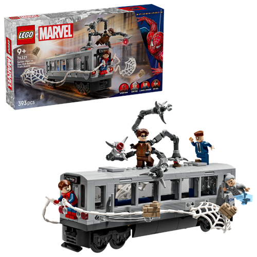 LEGO Super Heroes Spider-Man mot Doc Ock: tunnelbanescenen 76321