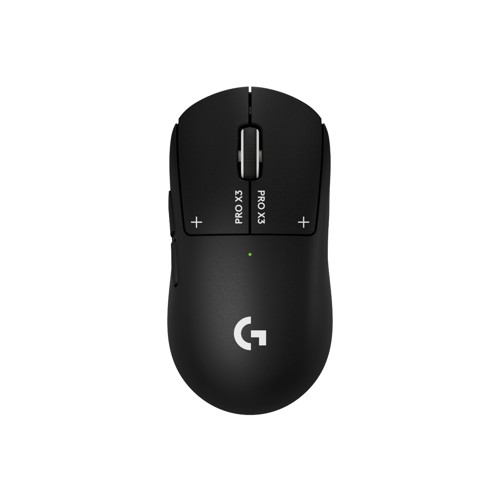 Logitech G PRO X3 SUPERSTRIKE trådlös gamingmus, Midnight Black