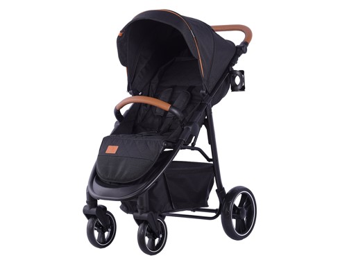 Babytrold - Malaga Stroller - Night black - 87 x 43 x 58 cm, bild 2