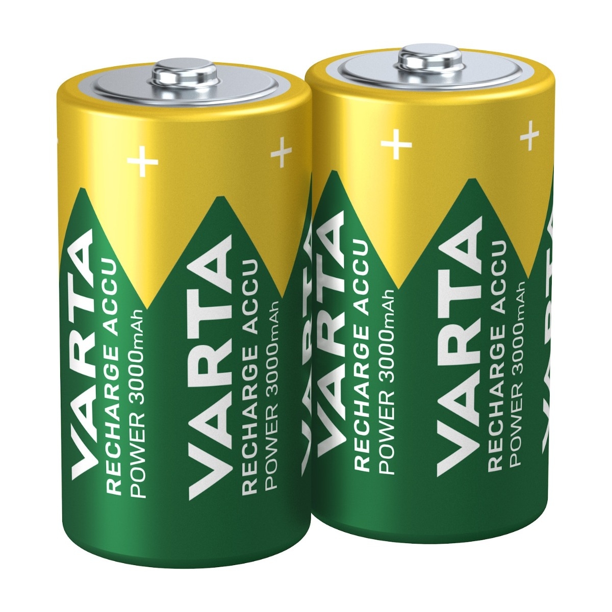 VARTA Recharge Accu Power uppladdningsbart C batteri 3000mAh, 2 st
