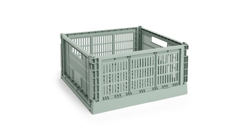 HAY - Colour Crate L Square Förvaringslåda (Salviagrön), bild 3