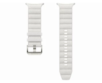Samsung Galaxy Watch Ultra PeakForm armband, vit sand