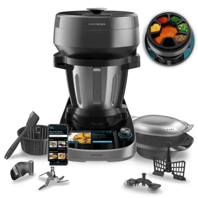 Cecotec Mambo CooKing Victory matberedare 1700 W 4,5 L, svart