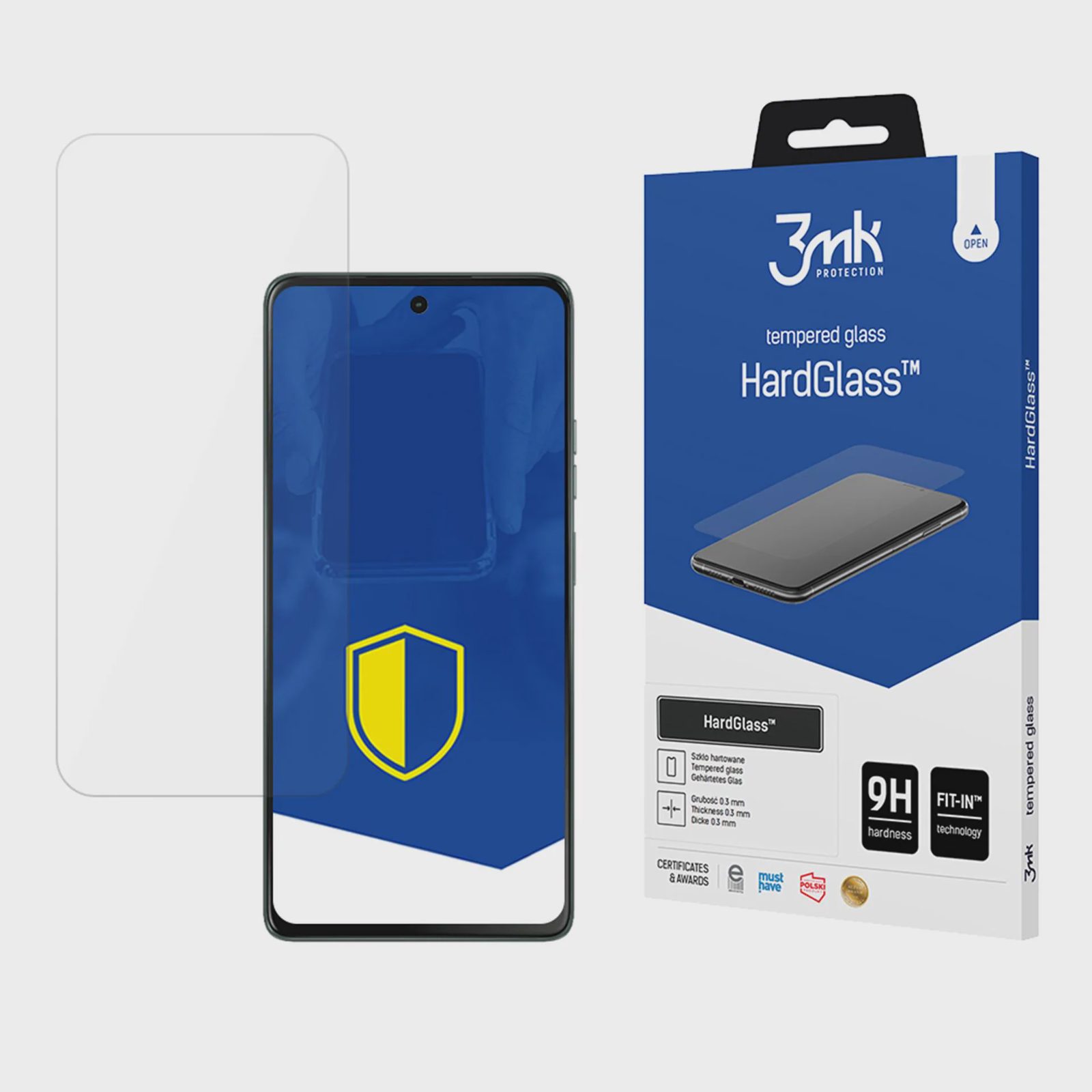 Härdat glas 3mk HardGlass till Motorola Moto G75