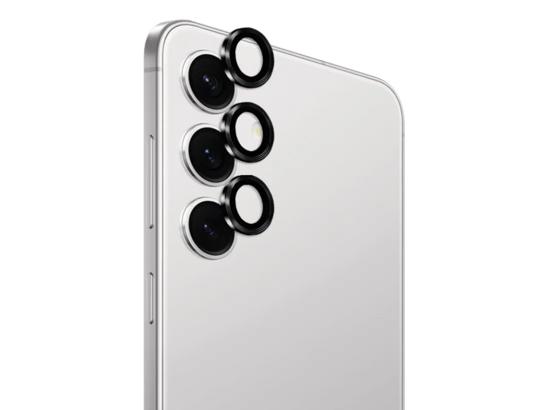 Puro härdat glas för en enda kameralins för Samsung Galaxy S25 kameralinser, bild 4