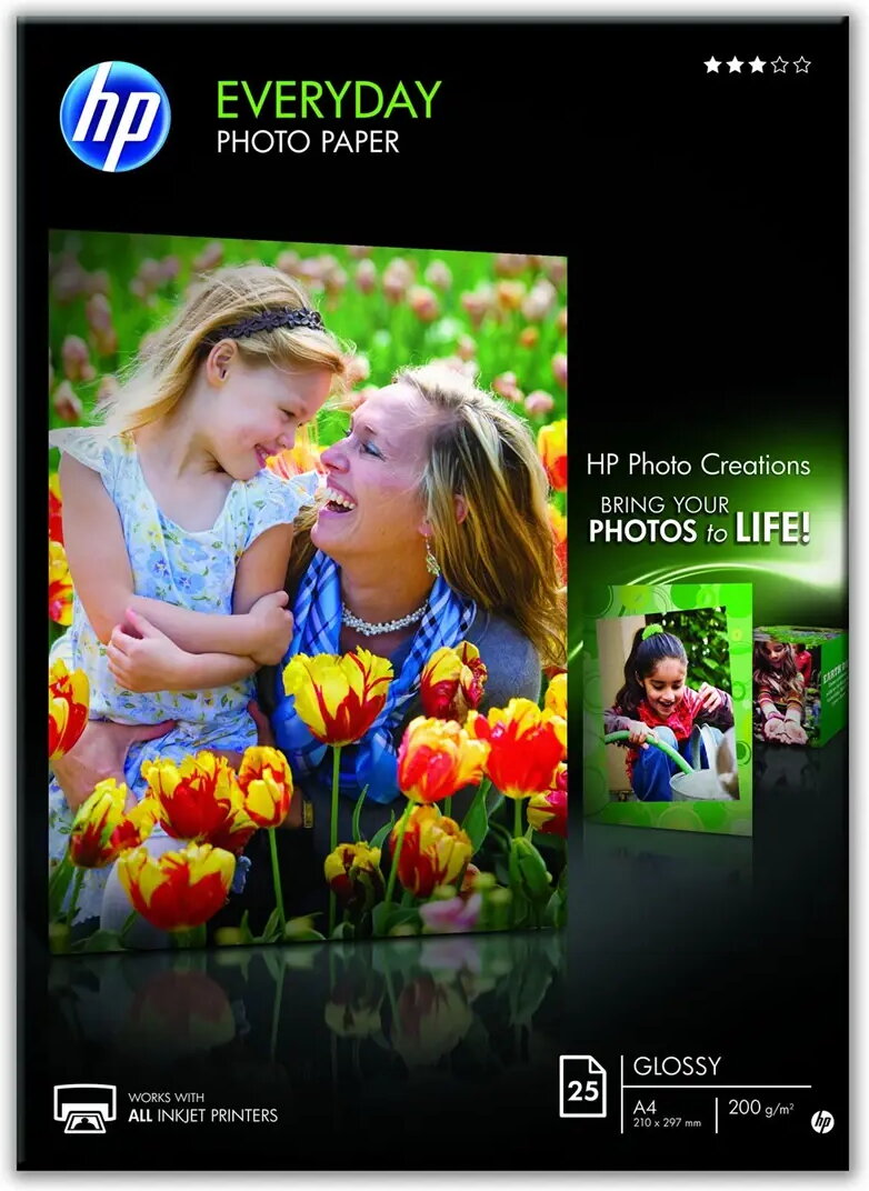 HP Everyday Glossy Photo Paper A4 200G (25), bild 5