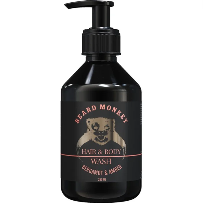 Beard Monkey Hair & body Bergamot & Amber 250 ml