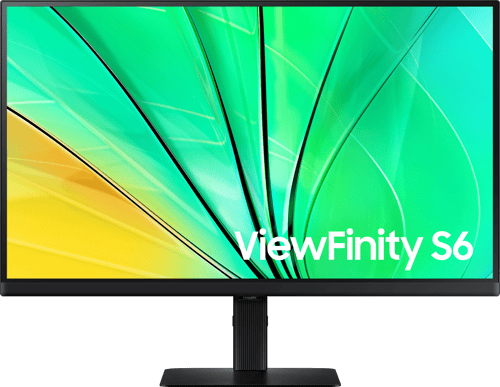 27" Samsung ViewFinity S6 S27D600E, IPS 2560x1440, 5 ms, 100Hz, HDR10, höjdjusterbar, pivot, HDMI/DP, USB 3.2-hubb, bild 3