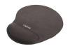 LogiLink GEL Mouse Pad, med handledstöd i silikon - Svart, bild 2