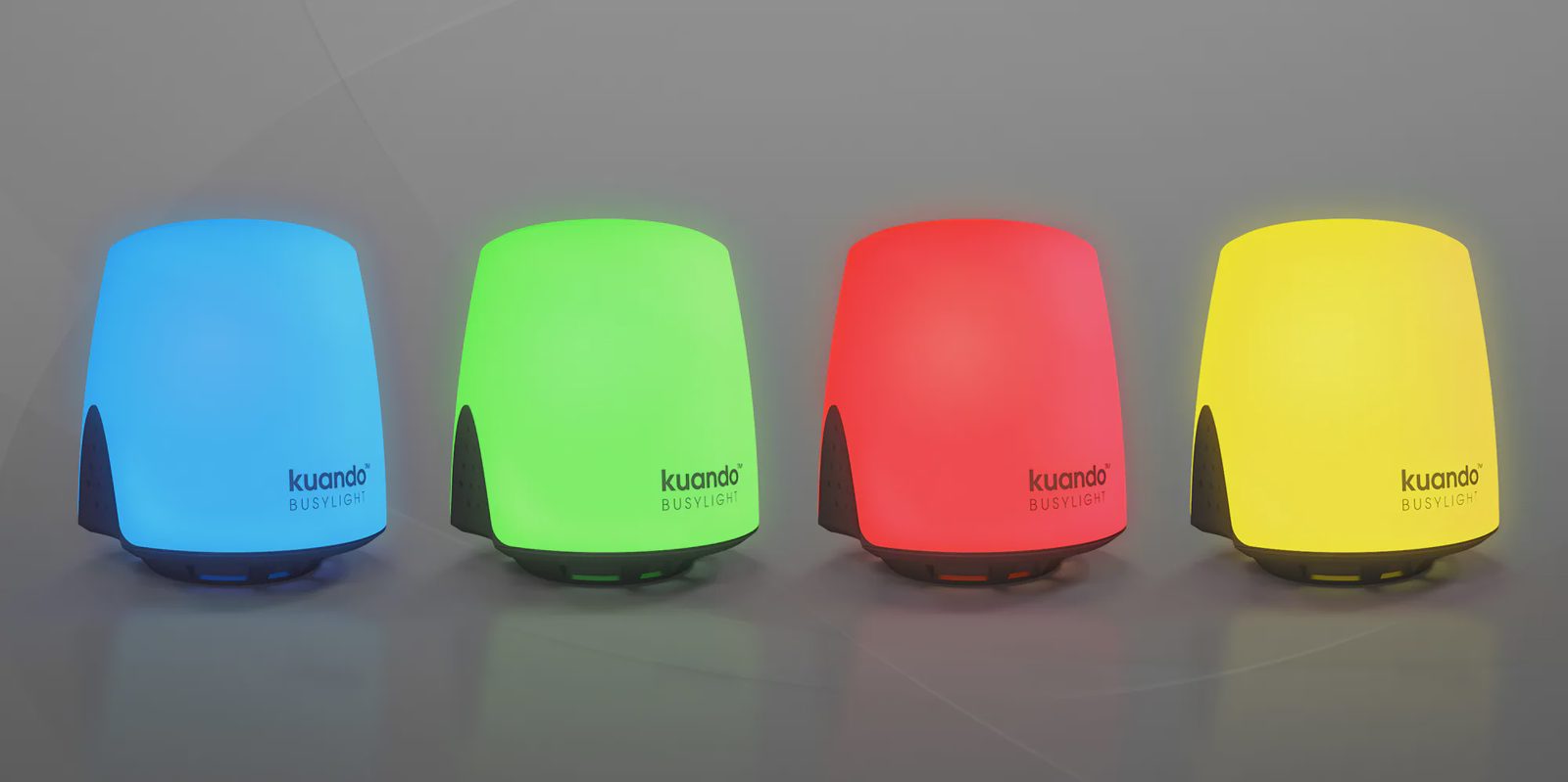 Kuando Busylight UC Omega headsetlampa för Lync/SfB